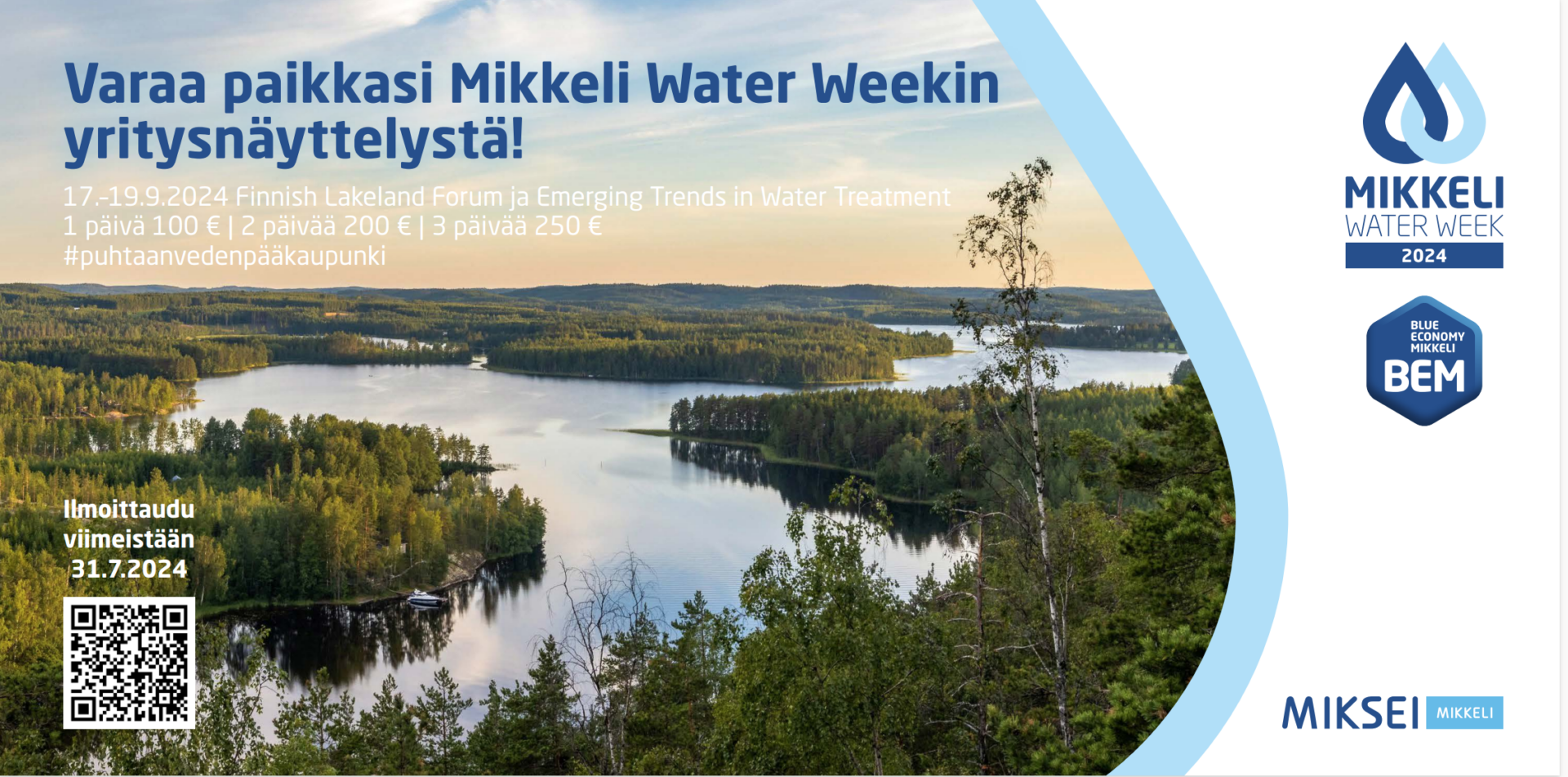 Mikkeli Water Week yritysnäyttely